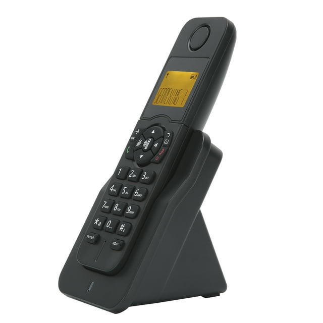Teléfono con pantalla LCD, teléfono inalámbrico expandible para oficina en casa Teléfono inalámbrico para oficina en casa Funcionalidad de alta precisión