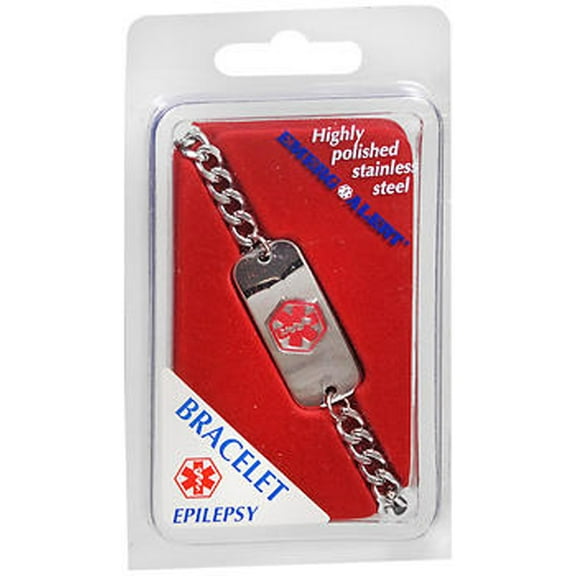 Medical Emergency ID Bracelet - Epilepsy - Hypo-allergenic