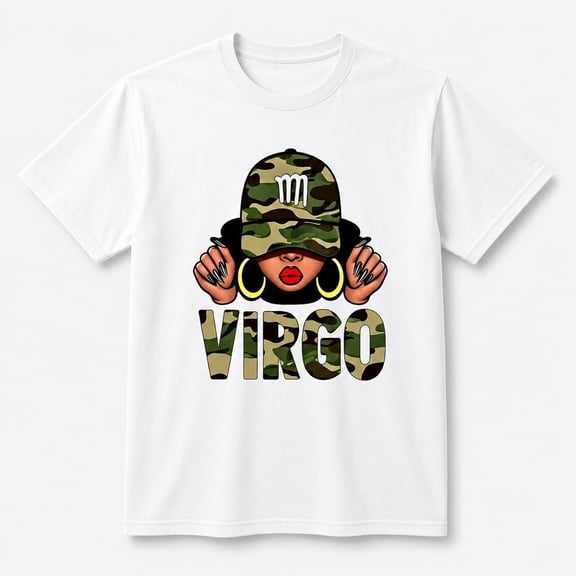 Virgo Zodiac Graphic T-Shirt, Unisex Classic Fit Astrology Tee