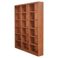 thumbnail image 2 of Home Square Adjustable Shelves Standard Bookcases, Wood Oak, 10.63x72x84 in, 458 lb, 2 of 6