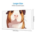 thumbnail image 2 of Salouo Cartoon Guinea Pig Print Large Mouse Pad,Extended Mat Desk Pad, 3mm Thick Mice Pad Desk Mat Big Desk Pad for Work, Game, Office, Home -16 x 29.5in, 2 of 8