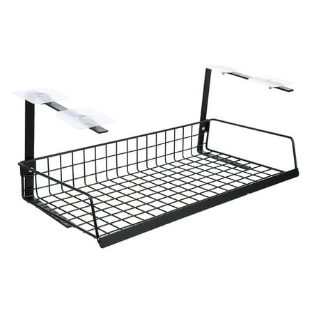 NICEXMAS 1Pcs Rectangular Mesh Storage Rack for Cable Organization Under Desk Spaces 44x21.5x17in