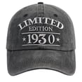 thumbnail image 2 of Mens Hat Unisex Baseball Vintage Embroidered Adjustable Classic Structured Outdoor Distressed Caps for Men A One Size, 2 of 3