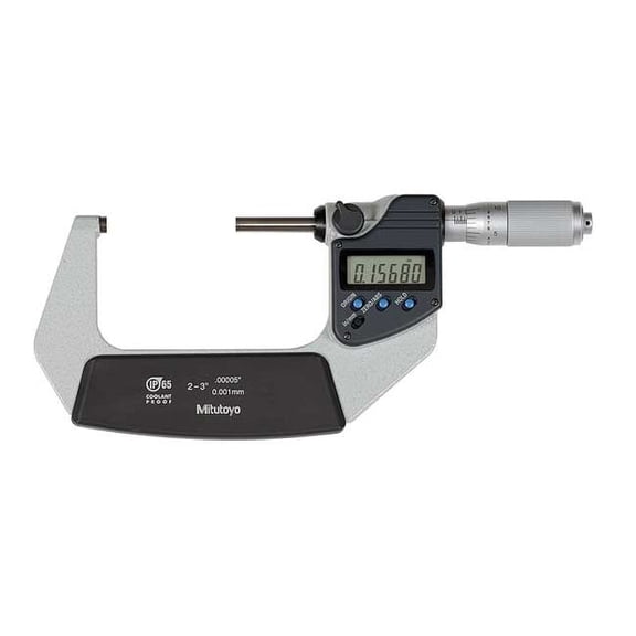 Mitutoyo Electronic Micrometer,2 to 3/50 to 76 293-346-32