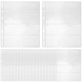 thumbnail image 1 of 20 Sheets Stamp Album Pages Stamp Album Binder Pages with Standard 9 Hole, 1 of 3