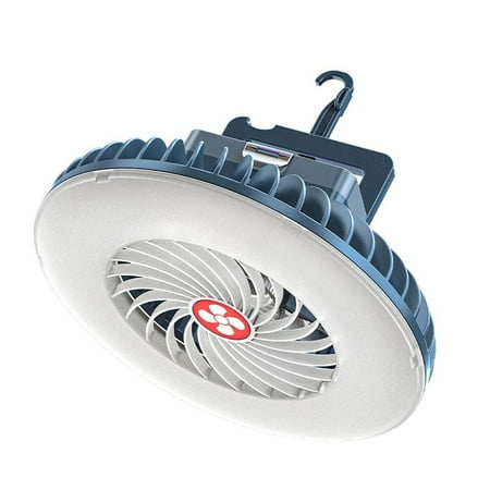 

Camping Fan with LED USB Battery Operated Fan for Tent Car Emergency
