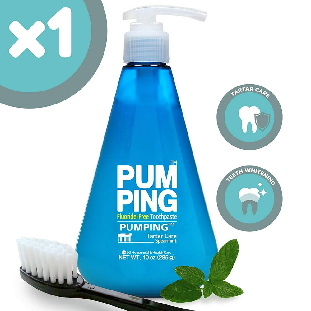 PERIOE FluorideFree Gel Type Toothpaste SinglePump Design for Smart