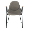 thumbnail image 3 of SAFAVIEH Tanner Mid-Century Retro Dining Chair, Ash, Set of 2, 3 of 7