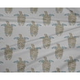 thumbnail image 4 of oneOone Tissu Polyester Lycra à Imprimé Bloc Tortue, Tissu au Mètre, 56 Pouces de Large, 4 of 4