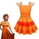thumbnail image 1 of 2022 verano niñas Encanto Isabela vestido Mirabel disfraz princesa congelada Elsa Anna Cenicienta niños ropa fiesta de graduación vestido 3T Gao Jinjia LED, 1 of 2