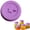 Purple, variant on ZOURIH Silicone Replacement Lids Fit Ball,Kerr Regular & Wide Mouth,Mason Jar Covers with Straw Hole & Stopper Plug,Dual-sided Design,Airtight Seal - Straw & Glass Not Included,