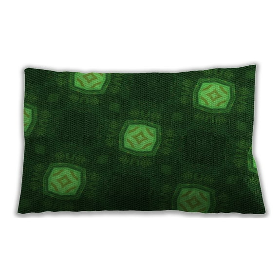 Ahgly Company Outdoor Rectangular Contemporary Lumbar Throw Pillow, 13 inch by 19 inch