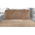 thumbnail image 2 of CalTrend Rear Solid Bench O.E. Velour Seat Covers for 1996-1999 Chevy/GMC Astro|Safari - CV125-06RS Beige Monarch Insert with Classic Trim, 2 of 3