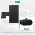 thumbnail image 4 of Unique Bargains - Interruptor de liberación de maletero para GMC Envoy XUV 2004 2005, color negro, 4 of 8