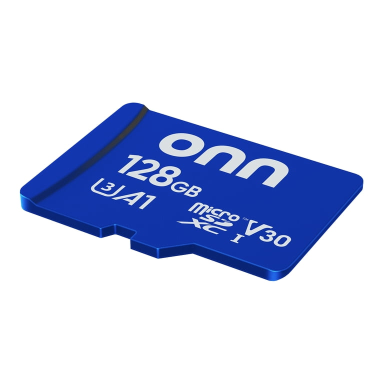 Onn 128GB MicroSDXC Card with 128GB Capacity and High Speed Video