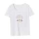 thumbnail image 4 of Camiseta para mujer Ropa deportiva de verano Tops de verano para acampar Caminar Viajes Vacaciones SG, 4 of 7