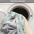 thumbnail image 6 of Spring Dog Crate Cover, Flourishing Daisy and Bellflowers Bouquets Field Summer Wildflowers Motif, Easy to Use Pet Kennel Cover for Dogs, 35" x 23" x 27", Pale Blue Multicolor, by Ambesonne, 6 of 6