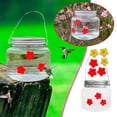 thumbnail image 1 of onlyliua ¡ ¡Descuentos de Temporada! Comedero para Colibríes Comedero con Tres Puertos, 1 of 7