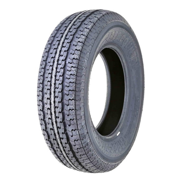 Grand Ride One Premium FREE COUNTRY Trailer Tire ST 205/75R14 8PR Load Range D w/Featured Side Scuff Guard