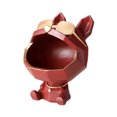 thumbnail image 1 of Decoración De Almacenamiento Figuritas de arte Bulldog, caja de almacenamiento de resina elegante y creativa, decoración para el hogar (rojo) Ehuebsd Libre de BPA, 1 of 8