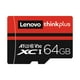 thumbnail image 1 of Lenovo thinkplus TF102 Tarjeta TF de 64 GB A1 U3 C10 V30 Tarjeta Micro SD de alta velocida Irfora Tarjeta TF, 1 of 6