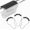 Black, variant on Shower Curtain Hooks, Decorative Rust Proof Stainless Steel Shower Curtain Hooks for Bathroom Shower Rods Set of 12, Polished Nickel