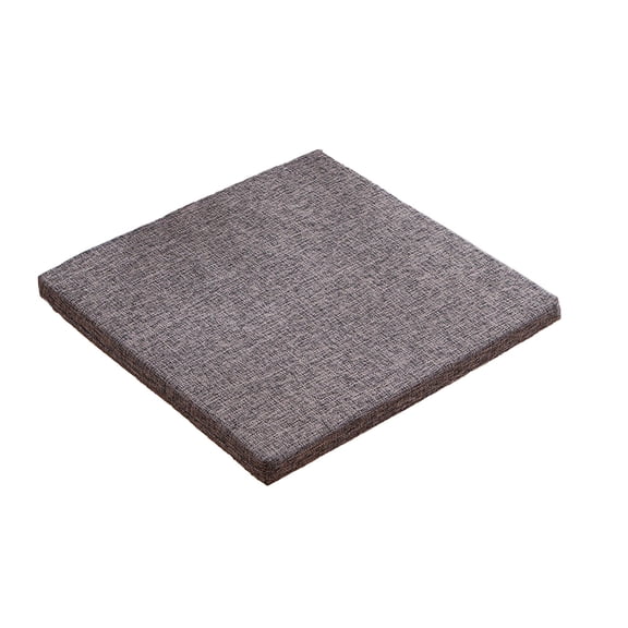 Shipiny 1Pc Thickened Sponge Dining Chair Cushion, Removable Washable with Anti-skid Strap for Home Office Chair Seat Comfort, Gray