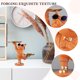 thumbnail image 1 of Escultura animal de resina 2 bandejas de metal Cool Bulldog Dog Ornament Office Home Decor Sywqhk Libre de BPA, 1 of 6