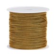 thumbnail image 1 of Unique Bargains Nylon Cord DIY Making Satin String Craft Wire with Plastic Spool 147ft, Dark Yellow, 1 of 1