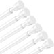 thumbnail image 1 of Barra Tensora Ajustable Fvonzn 66-122 cm Blanca Paquete de 6, 1 of 7