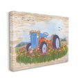 thumbnail image 3 of Farmhouse Tractor Floral Blooms Transportation Graphic Art Gallery Wrapped Canvas Print Wall Art, 3 of 7