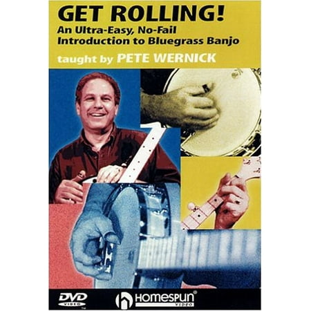 Get Rolling: An Ultra Easy No-Fail Intro to Bluegrass Banjo (DVD)