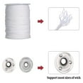 thumbnail image 4 of VBXOAE Pure Cotton Pre-Waxed Wick Set for DIY Candle Making,Lead-Free & Metal-Free,Long Burning Wick with Tabs,Ideal for Household Candles,Safe & Odorless, 4 of 6