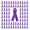 Purple, variant on Pack of 200 Charity Brooch Pins Ribbon Pins Bulk Fundraising Lapel Pins Buttons