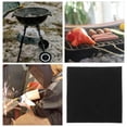 thumbnail image 1 of REOFLYUP Fiberglass Welding Mat Fireproof Blanket Black Heat Resistant for Outdoor Soldering Protection, 1 of 7