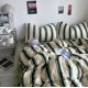 thumbnail image 1 of Juego de cama nórdico de rayas, 1 of 3