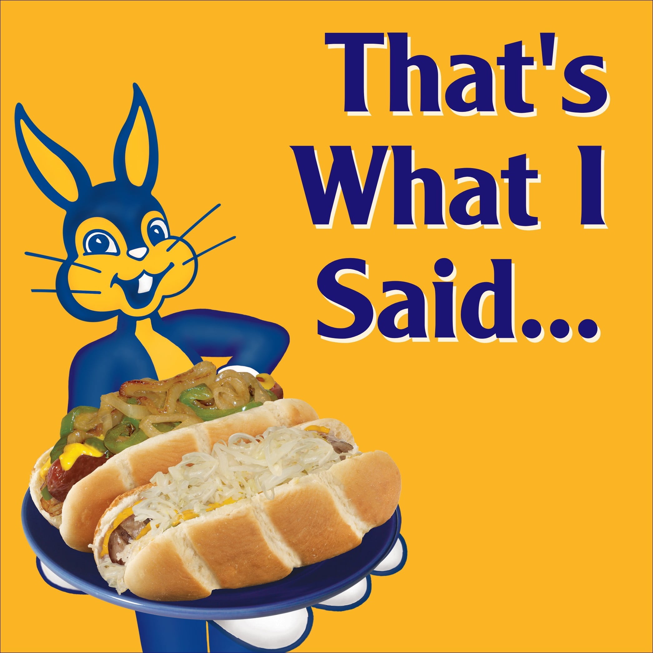 Bunny White Brat & Sausage Rolls, 14 oz, 6 Count