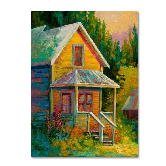 Trademark Fine Art 'Barkerville' Canvas Art by Marion Rose
