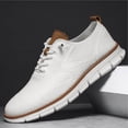 thumbnail image 7 of Men's Casual Dress Shoes Fashion Walking Sneakers Mesh Business Oxfords Work Lightweight Soft Sole, 7 of 7