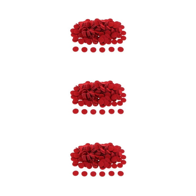 Baohd Pack of 200 Aromatherapy Essential Oil Diffuser Locket Refill Pads Soft and Scented red 200 pcs 3Set