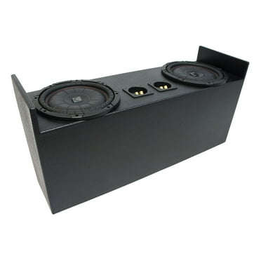 87-06 Jeep Wrangler YJ TJ Kicker CompVT CVT10 Dual 10" Rhino Sub Box Final 2 Ohm