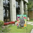 thumbnail image 4 of Peace and Love Summer Colorful Flowers Rainbow Garden Flag 12.5x18in, home Outdoor Yard Garden Flag Decoration, 4 of 4