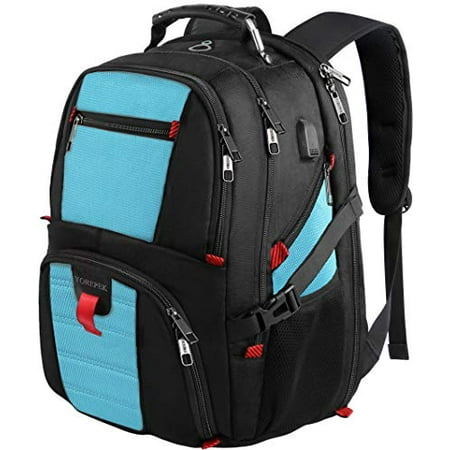 YOREPEK Extra Large Backpack,TSA Laptop Backpacks with USB Charging Port/Headphones Hole,Water Resistant Big Business