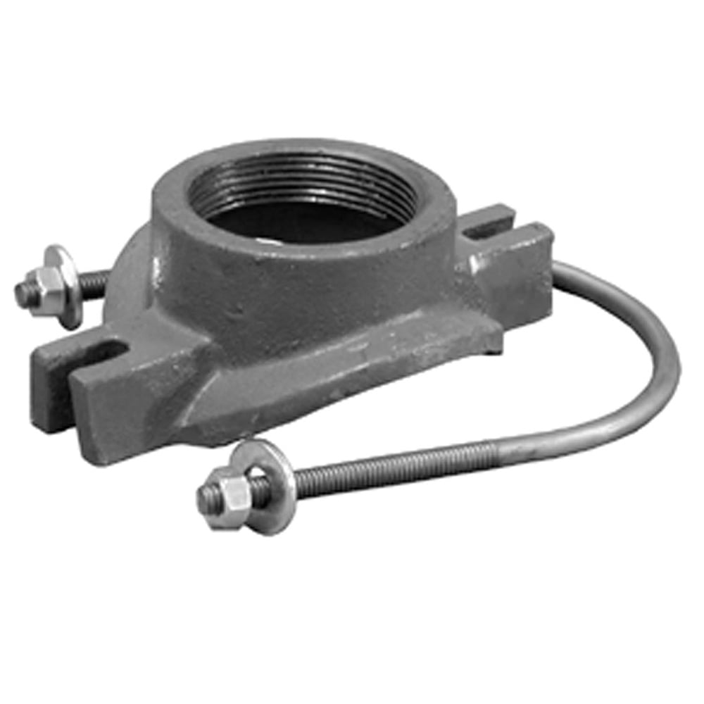 4" x 2" Tapped Saddle Tee ,PartNo T21004 JonesStephens