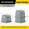 thumbnail image 5 of Stromberg Carlson Base Pad Extreme - 7" Block, 6000 lb Max Capacity - Camper Accessories for Travel Trailers, RV Accessories, Jack Stands, Trailer Jack, Trailer Jack Block, RV Jack Pads (1 Pack), 5 of 6