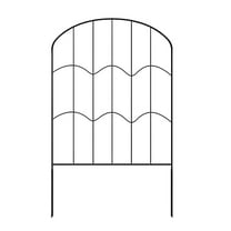 YWMJZEU Decorative Garden Fence Decor Landscape Rustproof Picket Edging Iron Wire Border