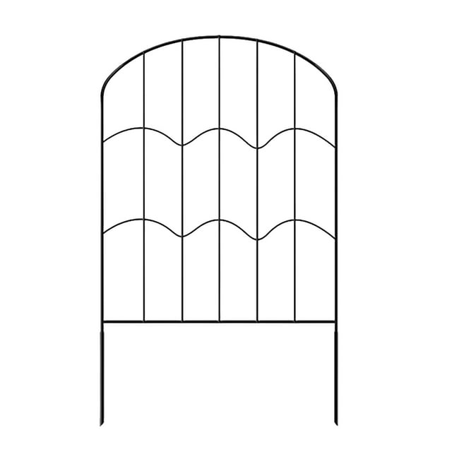 Panel de jardín Ribete de borde de metal Paneles de sección de decoración alta cama de flores de patio para mascotas