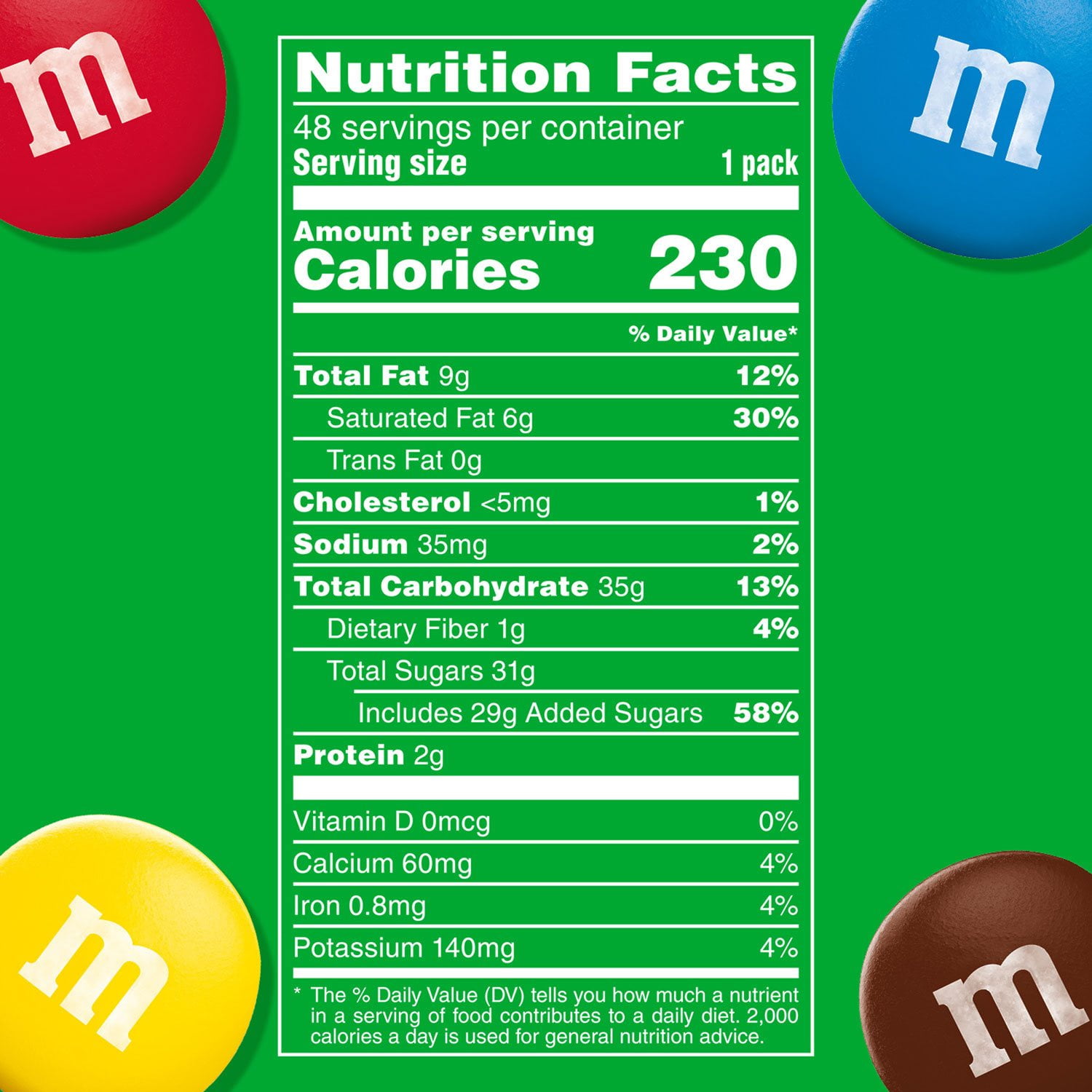 M&M'S Milk Chocolate Candy, Full Size, 1.69 oz., 48 pk. With White Bowl By OMA