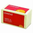 thumbnail image 3 of Universal Standard Self-Stick Notes, 3 x 3, Yellow, 18 100-Sheet Pads/Pack, 3 of 3