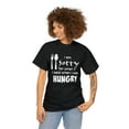 thumbnail image 3 of Hungry, Funny T-Shirt, Unisex Heavy Cotton Tee, 3 of 4